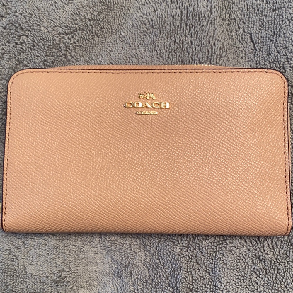 Coach mini wristlet